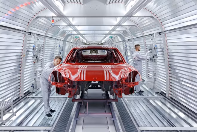 Nhà máy Leipzig (Đức) của Porsche được đánh giá là nhà máy sản xuất ô tô tốt nhất hiện nay