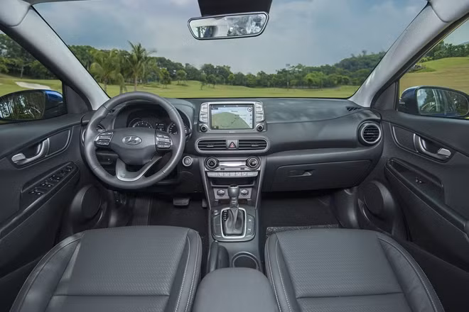 Nội thất Hyundai Kona.
