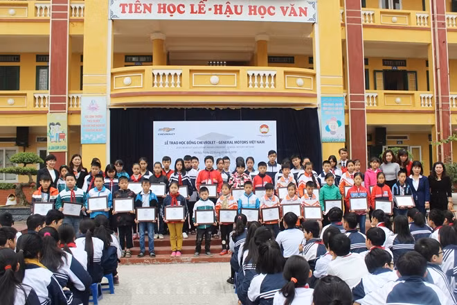 GM Việt Nam tiếp tục thể hiện trách nhiệm xã hội ngay trong những ngày đầu năm 2018