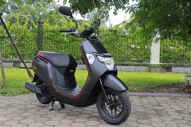 Mẫu xe tay ga 50 phân khối Honda Dunk xuất hiện tại Việt Nam chỉ chưa đầy 2 tháng sau khi ra mắt thị trường Nhật Bản - Ảnh: Ngà Lê