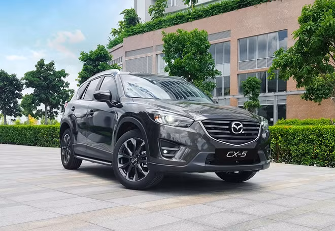 Mazda CX-5 hiện đang dẫn đầu phân khúc crossover 5 chỗ ở thị trường Việt Nam