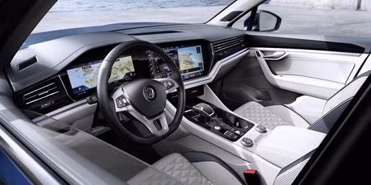 Nội thất kiểu mới trên Volkswagen Touareg 2019.