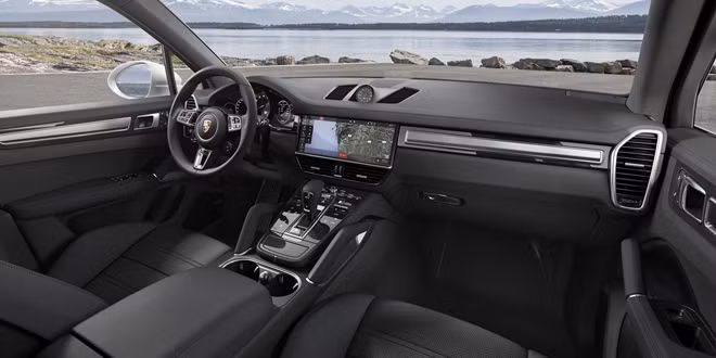 Nội thất Porsche Cayenne thế hệ mới