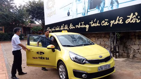Thương hiệu taxi Tiên Sa chính thức đi vào hoạt động tại thị trường Đắk Lắk.