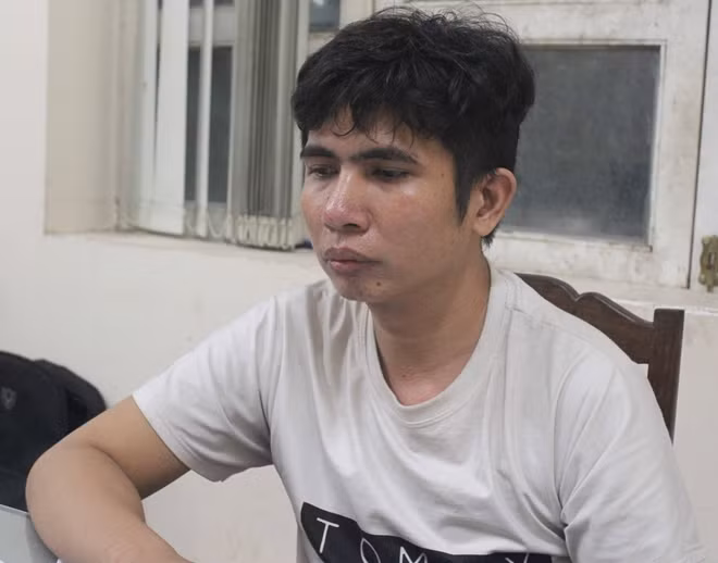 Tâm tại cơ quan công an.