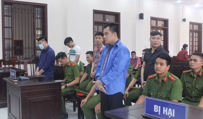 Phiên tòa xét xử Giang "36" và đồng bọn.