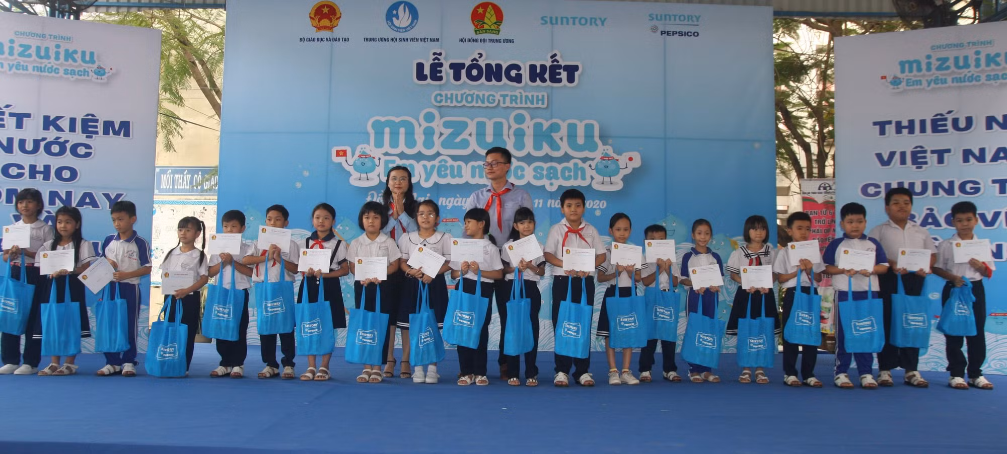 Hội đồng Đội Trung ương tổng kết chương trình em yêu nước sạch năm 2020