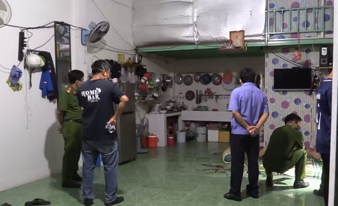 Hiện trường vụ án (ảnh H.P)