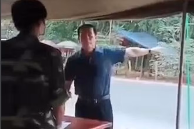 Ông Thanh không chấp hành tại chốt kiểm dịch