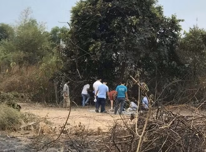 Hiện trường vụ việc (ảnh H.C)