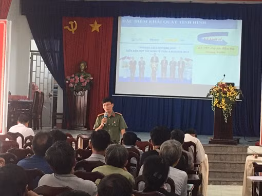 Công an Bình Dương tuyên truyền phòng chống tội phạm