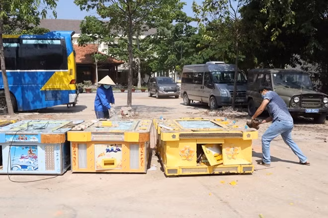 Tang vật tiêu hủy