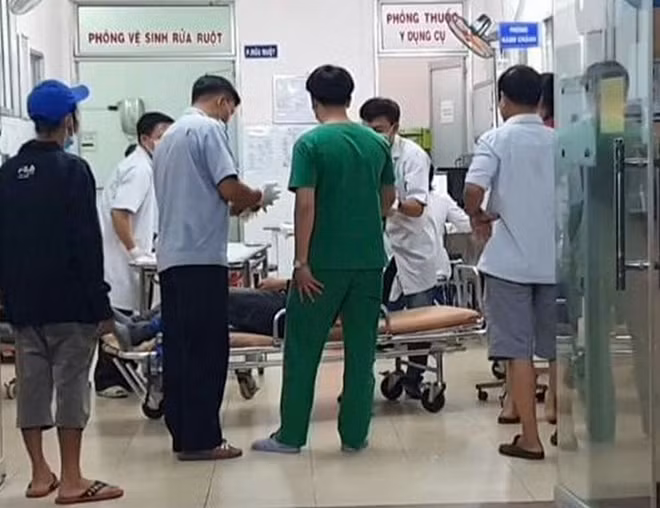 Nạn nhân được điều trị tại bệnh viện