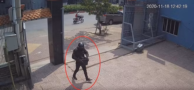 Đối tượng cướp ngân hàng (ảnh do Công an cung cấp)