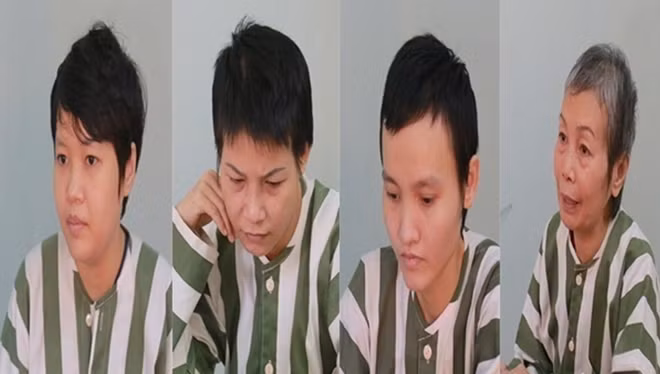 Nhóm bị can gây án