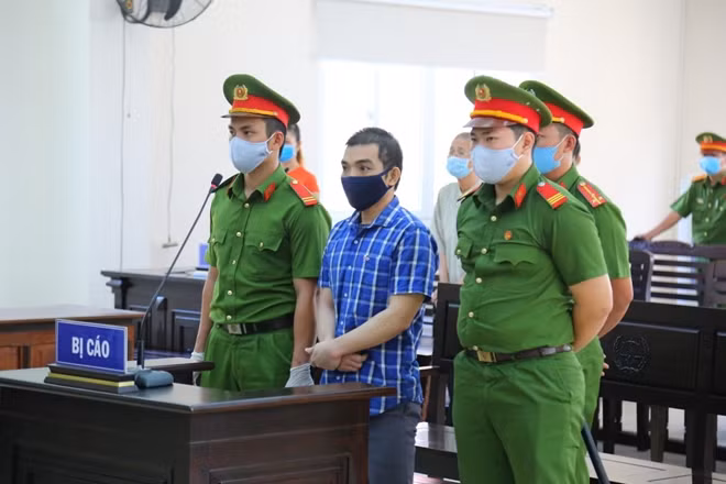 Bị cáo Dương tại tòa (ảnh T.T)