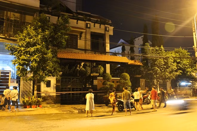 Hiện trường vụ hỏa hoạn