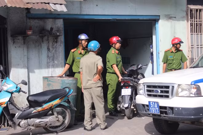 Hiện trường xảy ra vụ việc