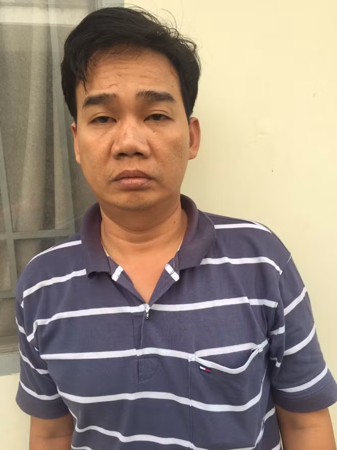 Đối tượng Võ Đình Nguyên Trực tại Cơ quan điều tra