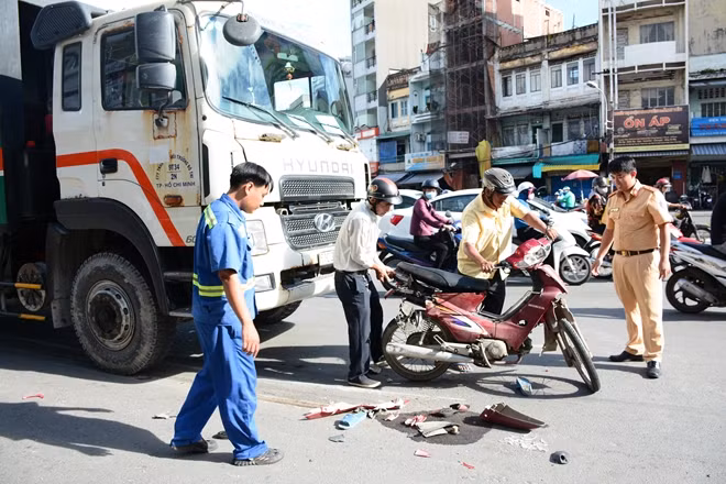 Hiện trường vụ tai nạn