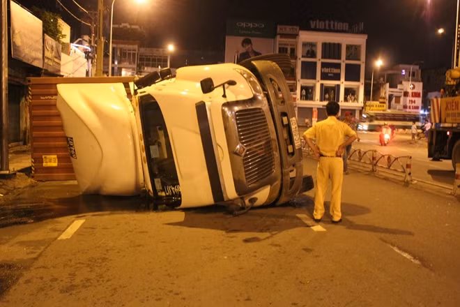 Hiện trường vụ tai nạn