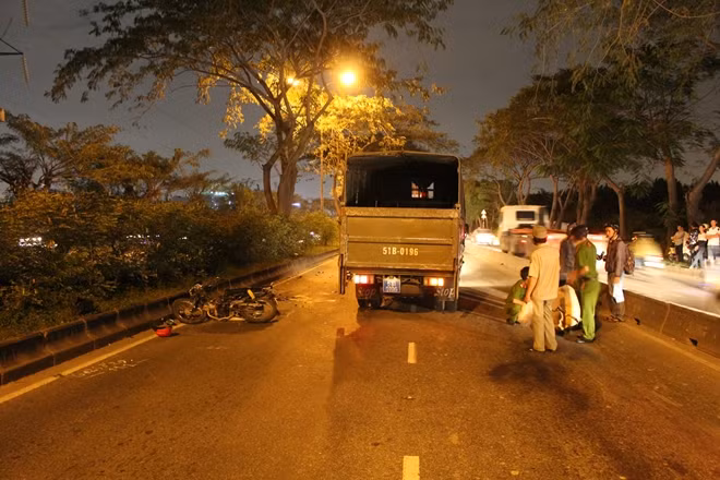 Hiện trường vụ tai nạn