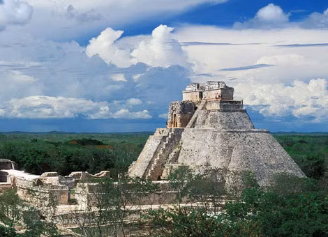 Toàn cảnh Thành phố cổ Uxmal.