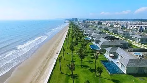 Diện mạo khu du lịch Sầm Sơn giờ đã thay đổi, trở thành một điểm đến du lịch 4 mùa.