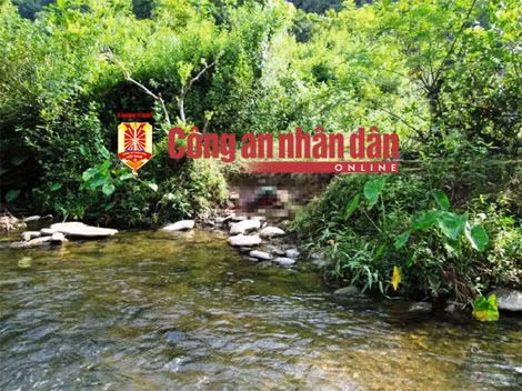 Hiện trường nơi Hai sát hại bà Viêng Thị Chương .