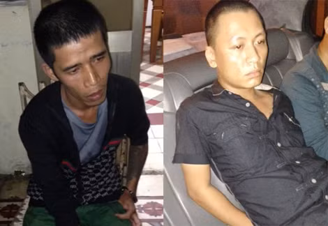 Hai đối tượng Nguyễn Ngọc Toàn và Trương Hoài Nam.