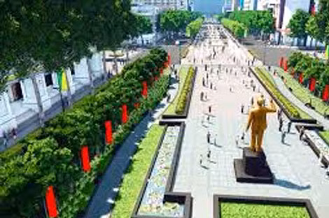Những công trình làm thay đổi diện mạo thành phố 40 năm giải phóng (ảnh mô hình, minh họa). Những công trình làm thay đổi diện mạo thành phố 40 năm giải phóng (ảnh mô hình, minh họa).