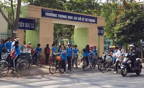 Trường THCS Lý Tự Trọng.