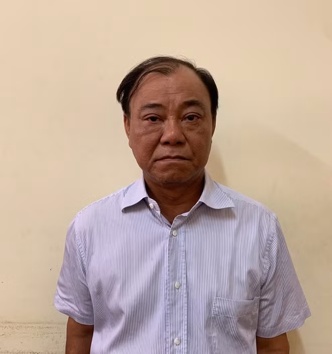 Bị can Lê Tấn Hùng.