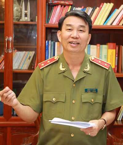 Trung tướng Trần Bá Thiều, Tổng cục trưởng Tổng cục Chính trị CAND.
