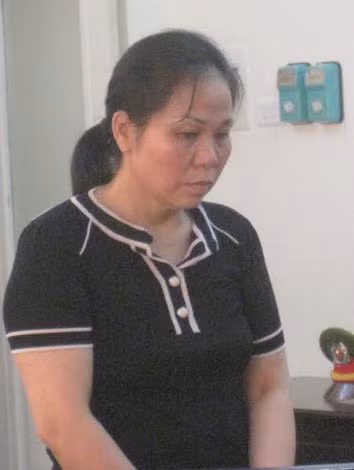 Bị cáo Dậu tại phiên xử.