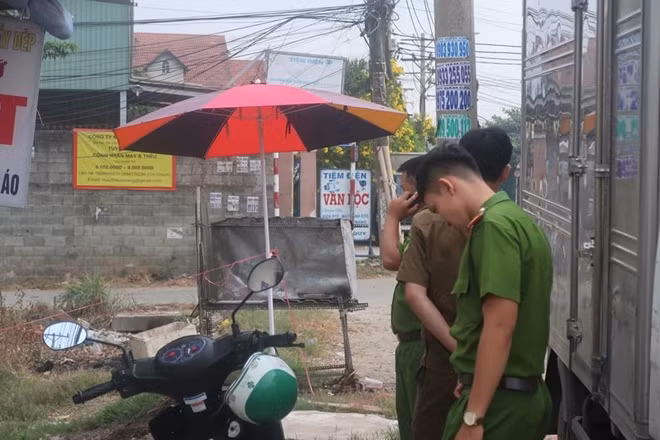 Sáng nay hiện trường vẫn được phong tỏa.