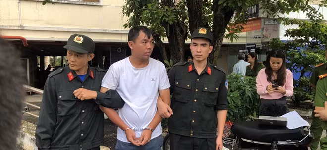 Đối tượng Jhu Ming Jyun bị bắt giữ.
