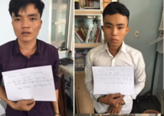 Bốn đối tượng trong băng trộm