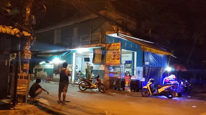 Quán ốc nơi xảy ra vụ án mạng