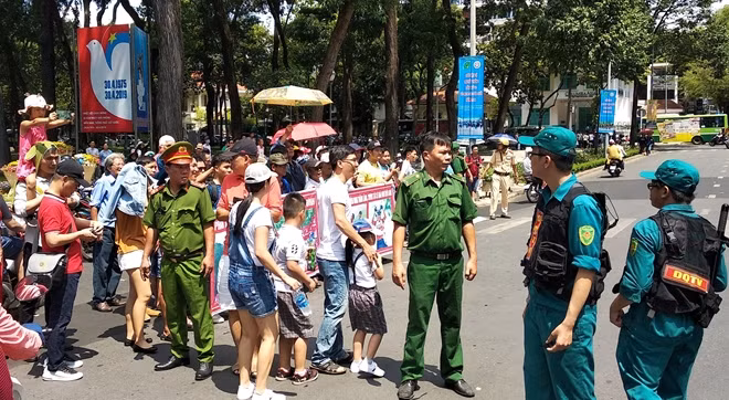 Người dân và du khách được đảm bảo một ngày lễ yên bình