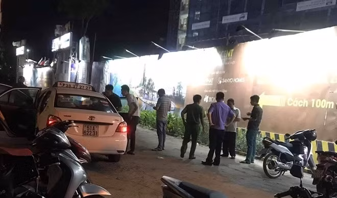 Hiện trường nơi xảy ra vụ cướp