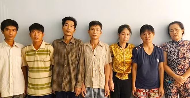 7 đối tượng bị khởi tố