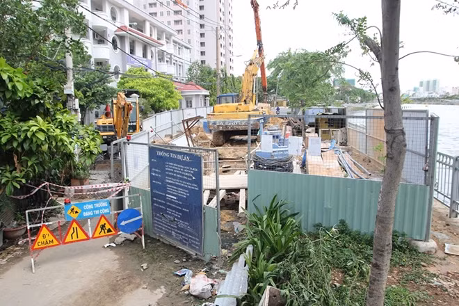 Hiện trường được phong tỏa