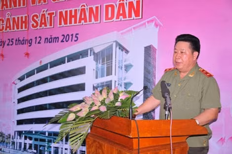 Thứ trưởng Bùi Văn Thành phát biểu chỉ đạo tại buổi lễ khánh thành.