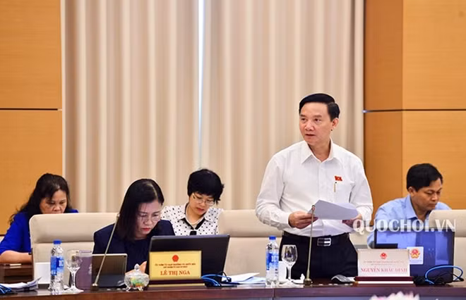 Chủ nhiệm Uỷ ban Pháp luật Nguyễn Khắc Định