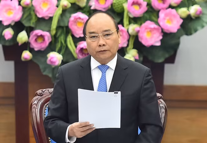 Thủ tướng phát biểu tại hội nghị.