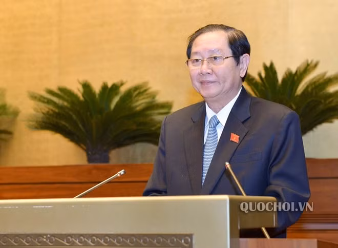 Bộ trưởng Bộ Nội vụ Lê Vĩnh Tân