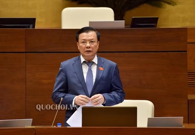 Bộ trưởng Bộ Tài chính Đinh Tiến Dũng.