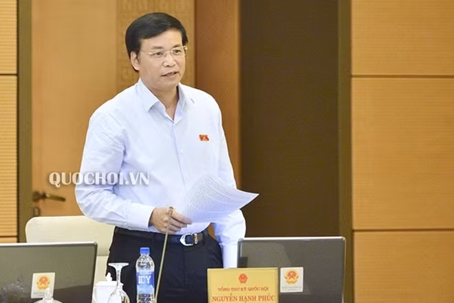 Tổng Thư ký Quốc hội Nguyễn Hạnh Phúc