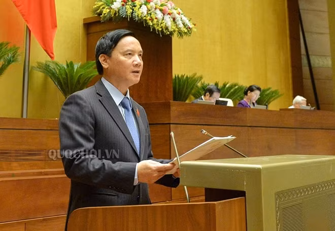 Chủ nhiệm Uỷ ban Pháp luật Nguyễn Khắc Định